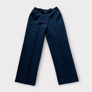 Vintage 80s/1980s navy pants/trousers